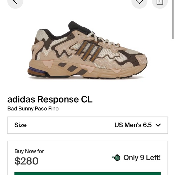 Adidas Bad Bunny Response CL Paso Fino